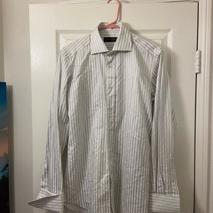 Etro White Button Down Shirt Men’s